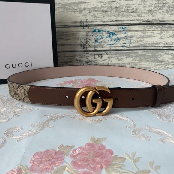 GG Marmont thin belt - Picture 3 of 7